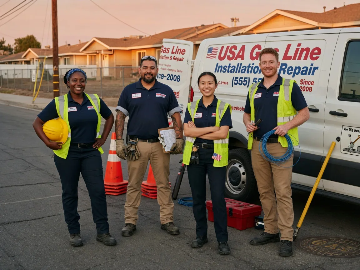 Gas Line Installation company in Ormsby, MN
